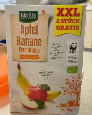 Apfel Banane Fruchtmus