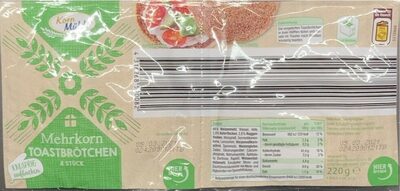Mehrkorn TOASTBRÖTCHEN
