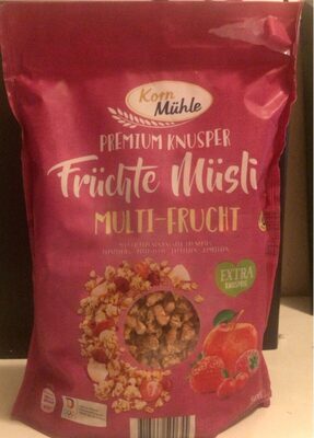 Premium Knusper-Früchtemüsli - Multi-Frucht
