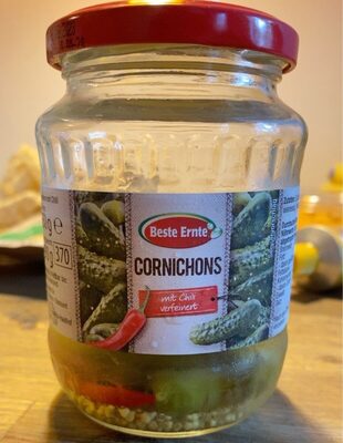 Cornichons mit Chilli verfeinert