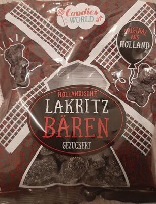 Lakritz Bären gezuckert front packaging