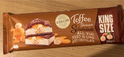 Toffee Ganznuss Schokolade