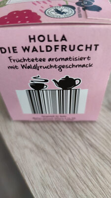 Holla Die Waldfrucht ingredients label