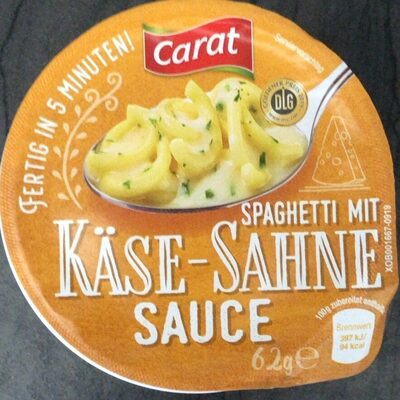 Spaghetti mit Käse-Sahne-Soße