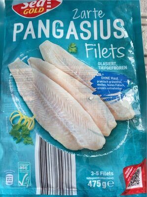 Zarte Pangasius Filets front packaging