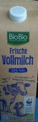 Frische Vollmilch