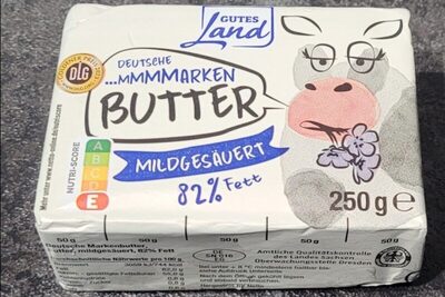 Deutsche Markenbutter mildgesäuert