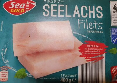 Fisch Seelachsfilets front packaging