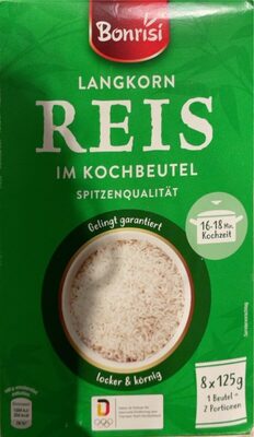 Langkorn Reis front packaging