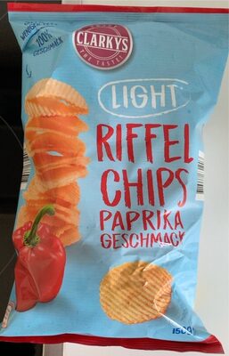 Riffel Chips Paprika (light)