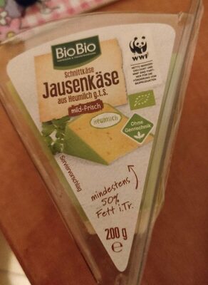 Jausenkäse front packaging
