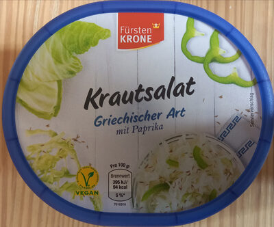 Krautsalat Griechischer Art mit Paprika