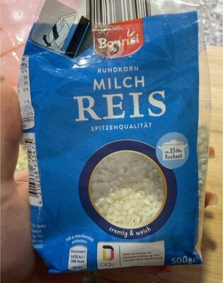 Milchreis front packaging