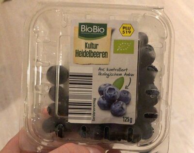 Kulturheidelbeeren front packaging