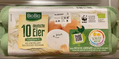 10 deutsche Eier front packaging