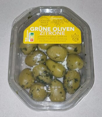 Grüne Oliven - Zitrone