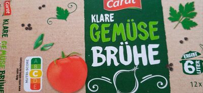 Klare Gemüsebrühe Würfel