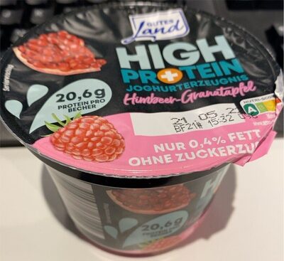 High Protein Joghurterzeugnis Himbeer-Granatapfel