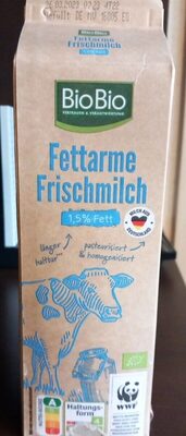 Fettarme Frischmilch