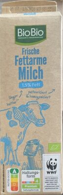 Frische Fettarme Milch