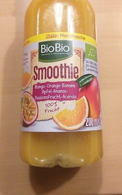 Smoothie front packaging