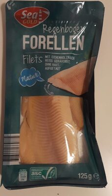 Regenbogenforellen-Filets