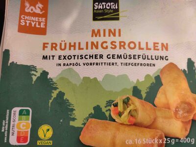 Mini Frühlingsrollen, Chinese Style