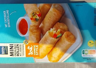 Mini Frühlingsrollen mit Gemüse