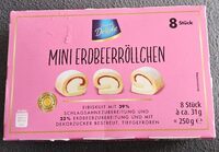Mini-Erdbeerröllchen