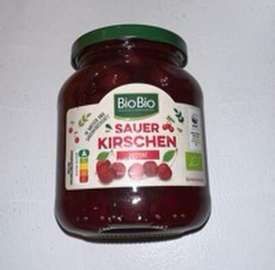 Sauer Kirschen entsteint front packaging