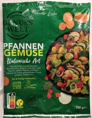 Pfannengemüse Italienische Art