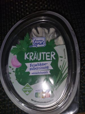 Kräuterfrischkäsezubereitung