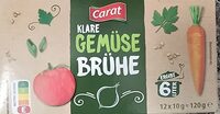Klare Gemüse Brühe