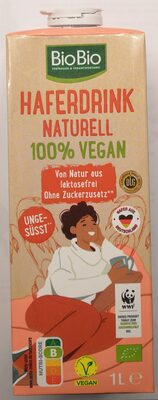 Haferdrink Naturell 100% Vegan