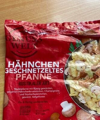 Hähnchengeschnetzeltes-Pfanne - Rustikaler Art