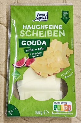 Hauchfeine Scheiben - Gouda