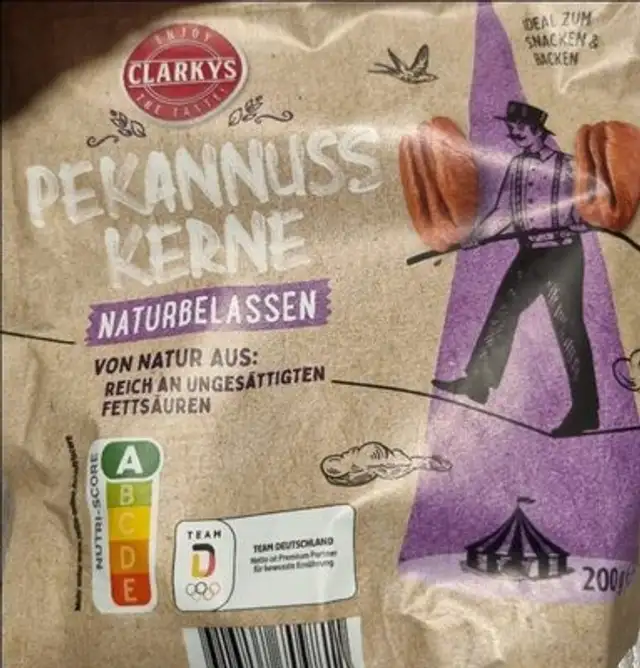 Pekannuss Kerne front packaging