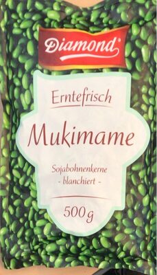 Sojabohnenkerne Mukimame blanchiert