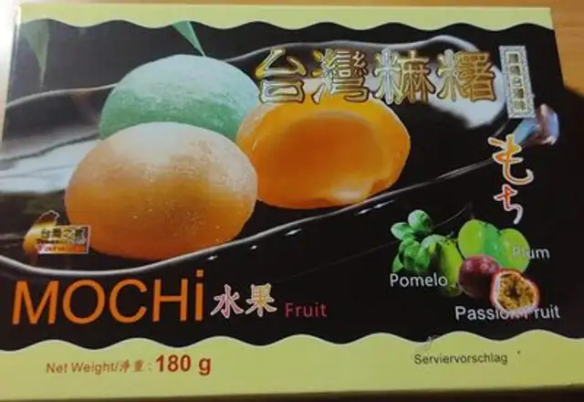 Mochi (Fruit Mix) front packaging