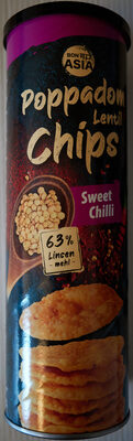 Poppadom Lentil Chips Sweet Chili
