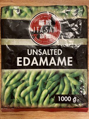 Unsaltet Edamame front packaging