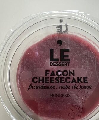 Façon cheesecake