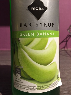 Bar Syrup Green Banana