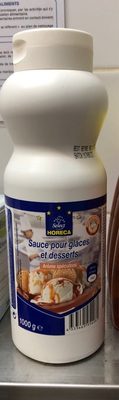 Sauce pour glace et desserts front packaging
