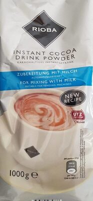 Bebida instantánea de cacao en polvo 25%