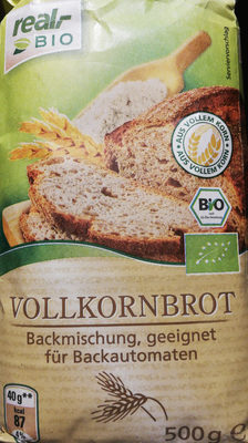 Vollkornbrot Backmischung, geeignet für Backautomaten