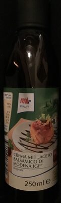 Crema mit „Aceto Balsamico di Modena IGP“