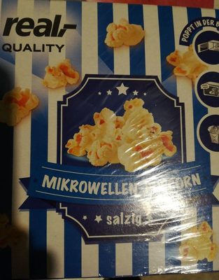 Mikrowellen Popcorn Real Quality, Gesalzen