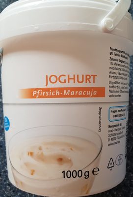 Joghurt Pfirsisch-Maracuja