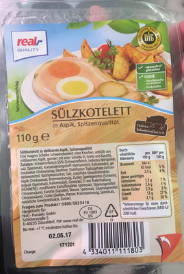 Sülzkotelett in Aspik